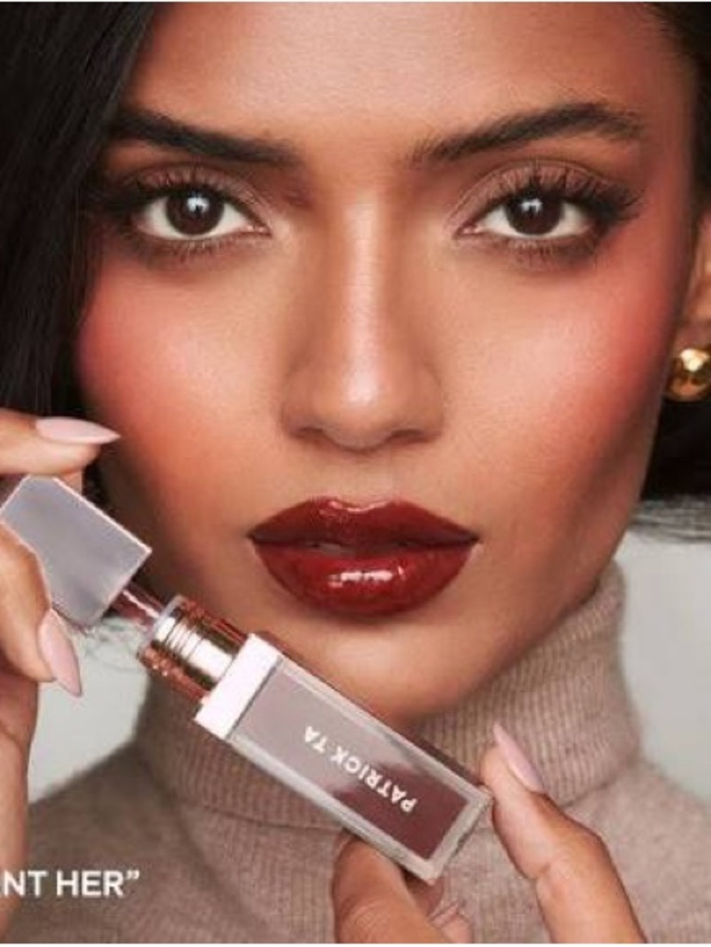 Patrick Ta Liquid Lipgloss — Want Her